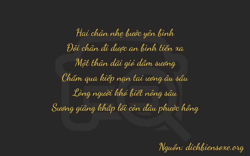 Thơ dịch biển số xe 22164