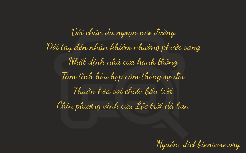 Thơ dịch biển số xe 22179
