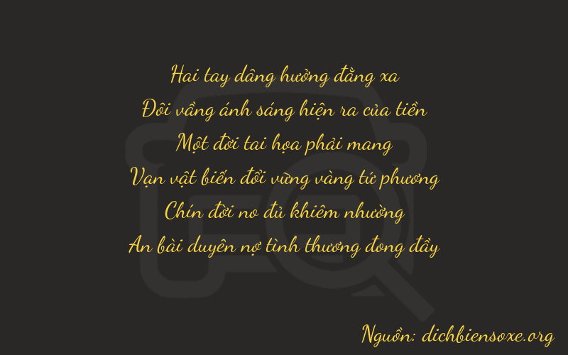 Thơ dịch biển số xe 22194