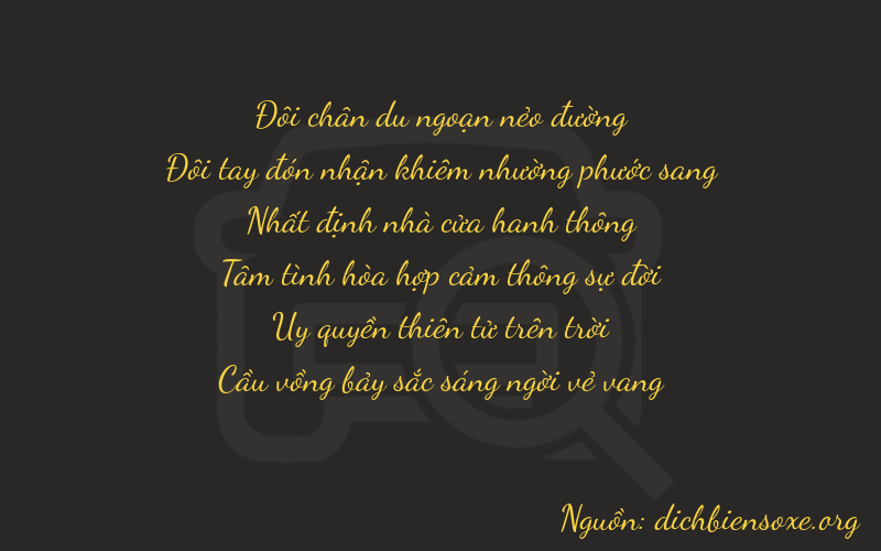 Thơ dịch biển số xe 22197