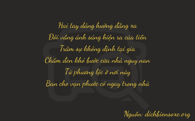 Thơ dịch biển số xe 22248