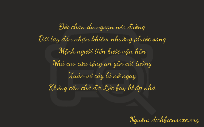 Thơ dịch biển số xe 22260