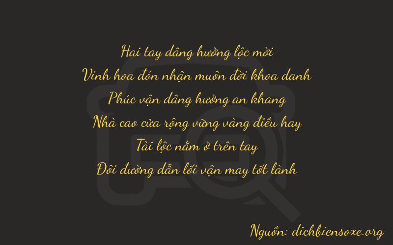 Thơ dịch biển số xe 22282
