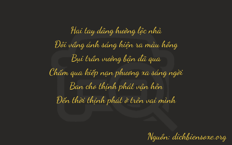 Thơ dịch biển số xe 22328