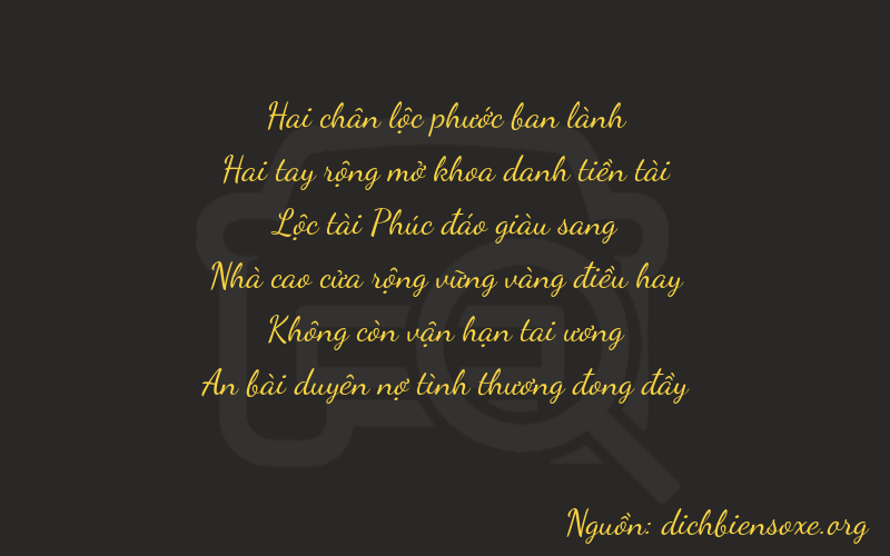 Thơ dịch biển số xe 22604