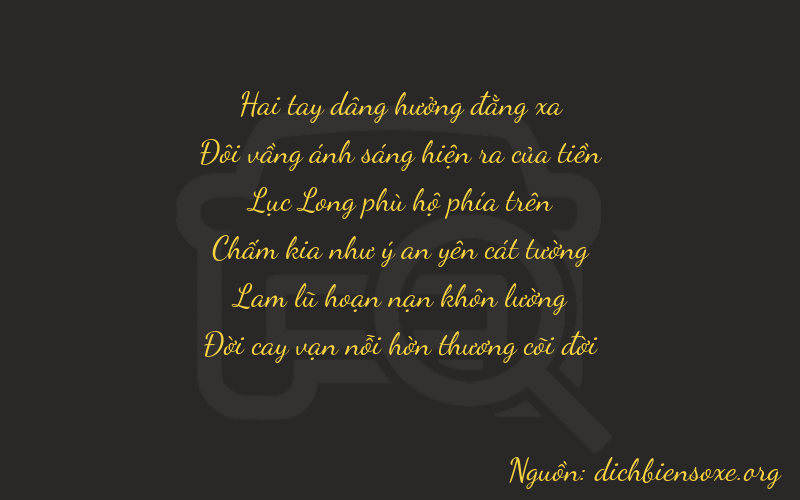 Thơ dịch biển số xe 22617