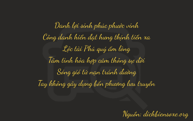 Thơ dịch biển số xe 22630