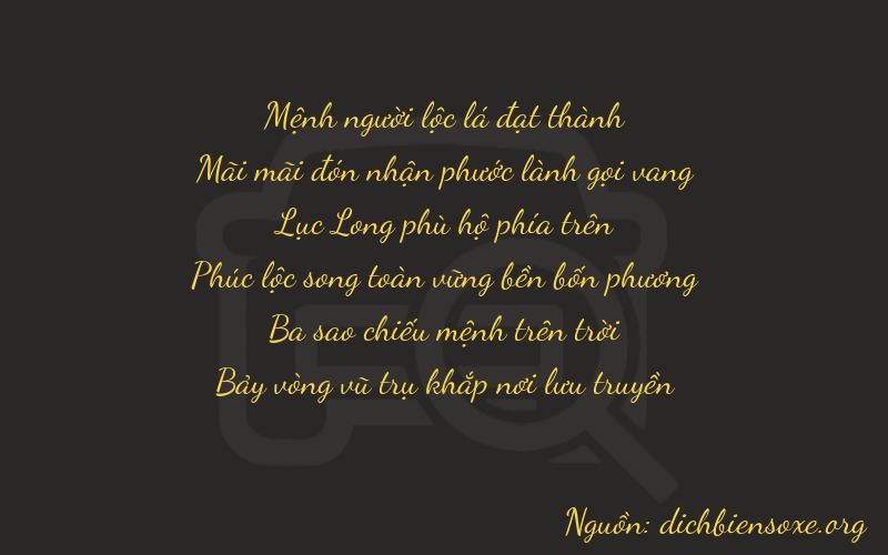Thơ dịch biển số xe 22637