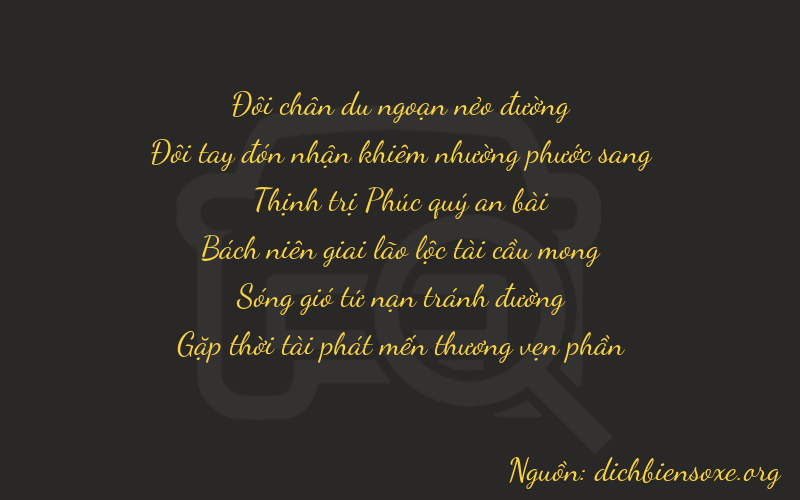 Thơ dịch biển số xe 22638
