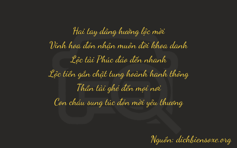 Thơ dịch biển số xe 22660
