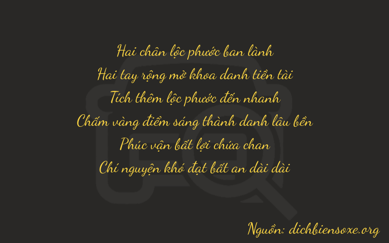 Thơ dịch biển số xe 22667