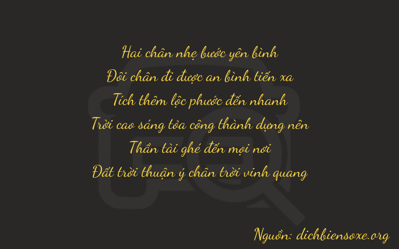 Thơ dịch biển số xe 22668