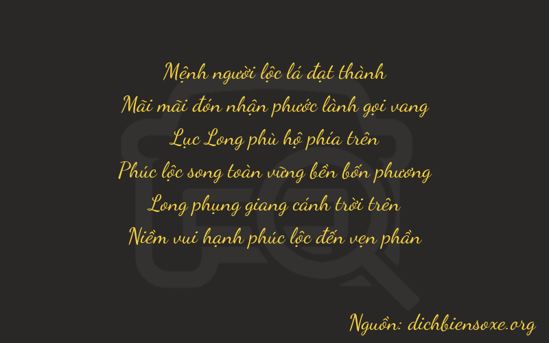 Thơ dịch biển số xe 22673