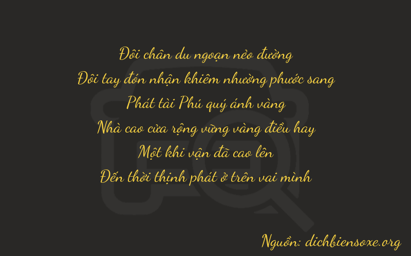 Thơ dịch biển số xe 22818