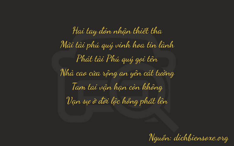 Thơ dịch biển số xe 22834
