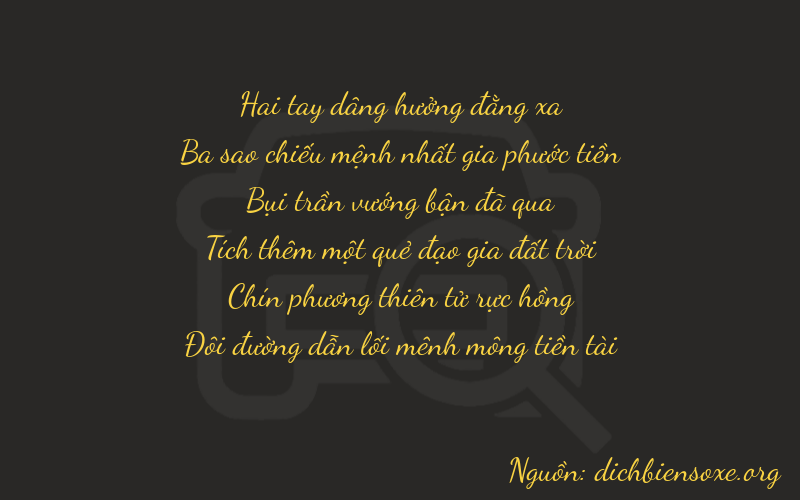 Thơ dịch biển số xe 23392