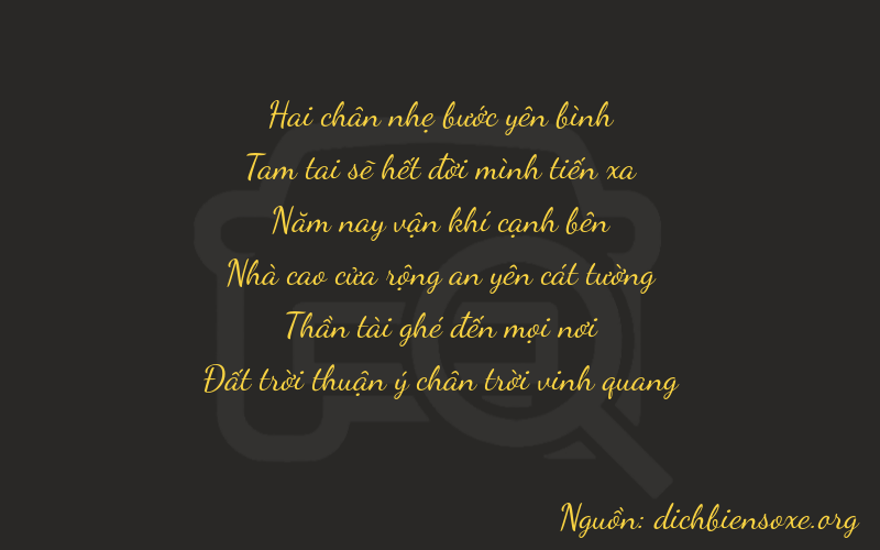 Thơ dịch biển số xe 23568