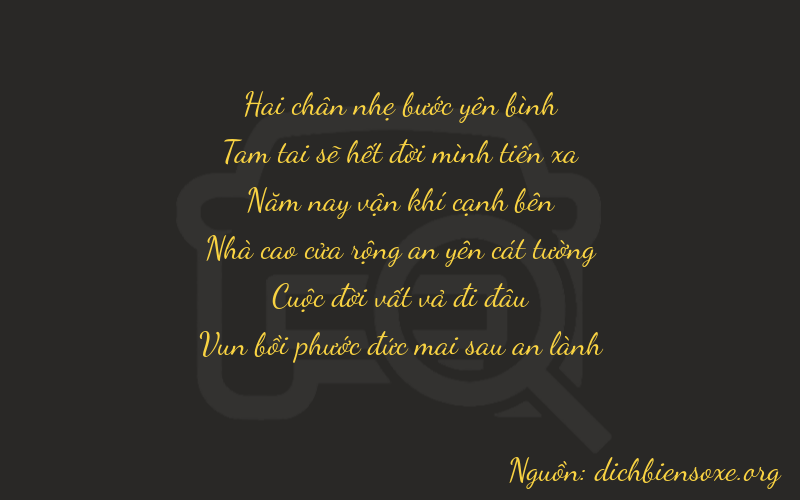 Thơ dịch biển số xe 23577