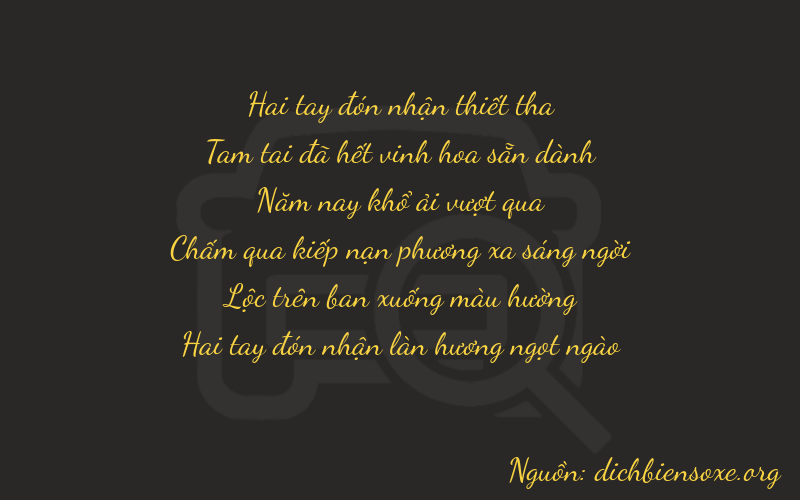 Thơ dịch biển số xe 23582