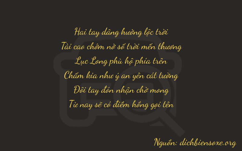 Thơ dịch biển số xe 23625
