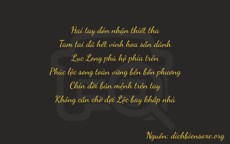Thơ dịch biển số xe 23690