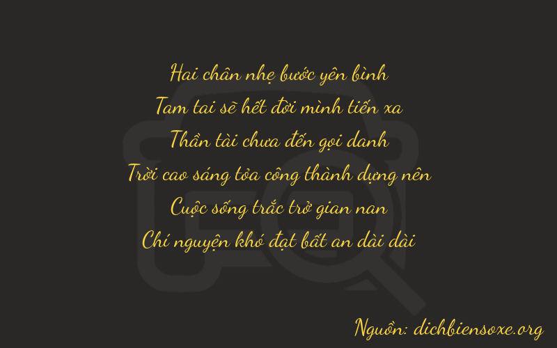 Thơ dịch biển số xe 23757