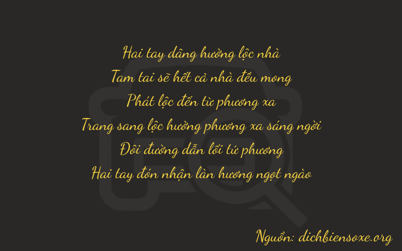 Thơ dịch biển số xe 23822