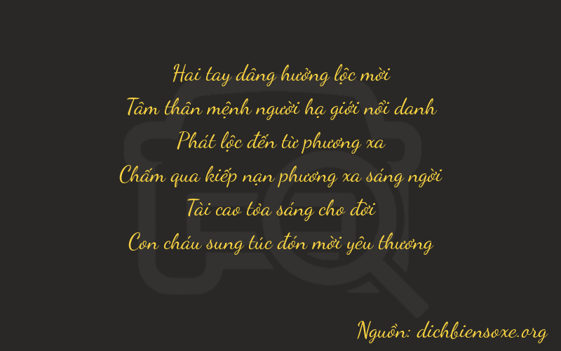 Thơ dịch biển số xe 23830