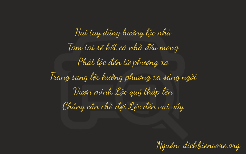Thơ dịch biển số xe 23840
