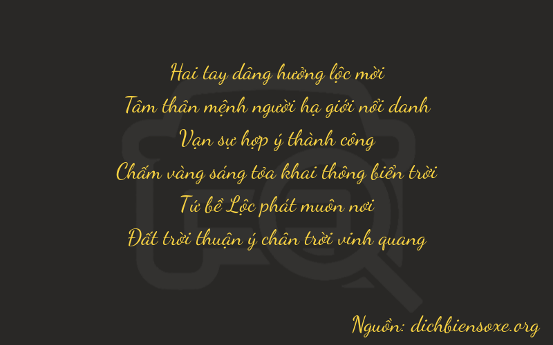 Thơ dịch biển số xe 23848