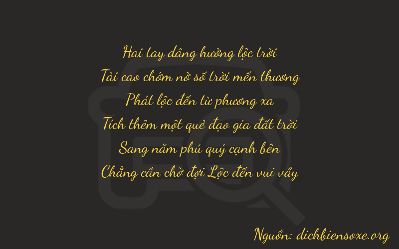 Thơ dịch biển số xe 23850