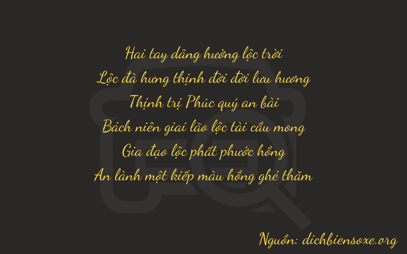 Thơ dịch biển số xe 26661
