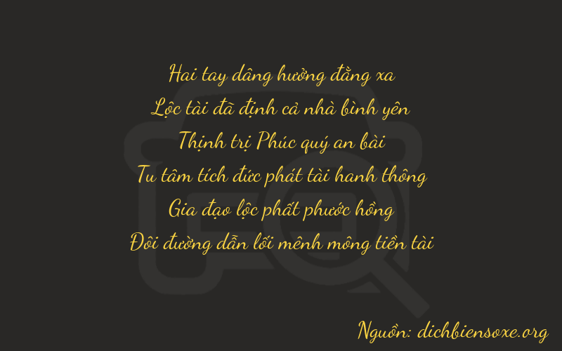 Thơ dịch biển số xe 26662