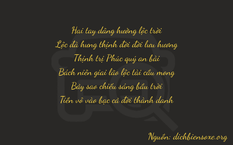 Thơ dịch biển số xe 26670