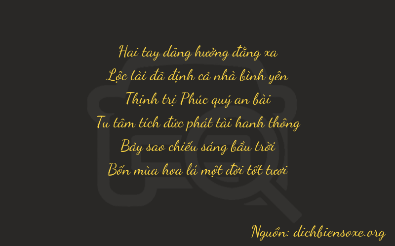 Thơ dịch biển số xe 26671