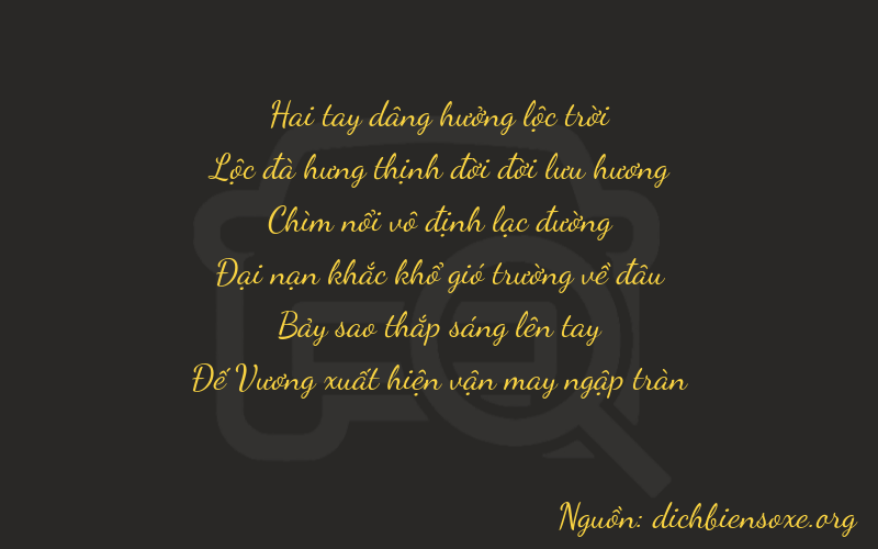 Thơ dịch biển số xe 26679
