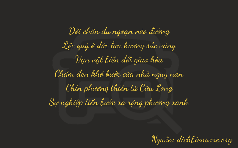Thơ dịch biển số xe 26692