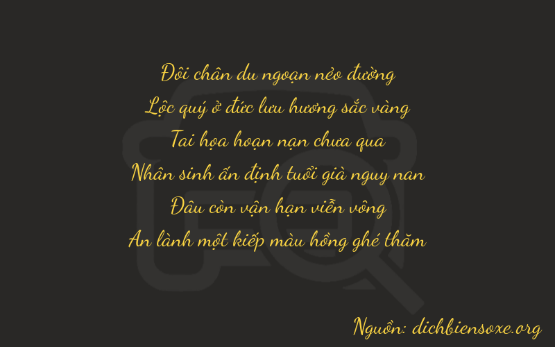 Thơ dịch biển số xe 26701