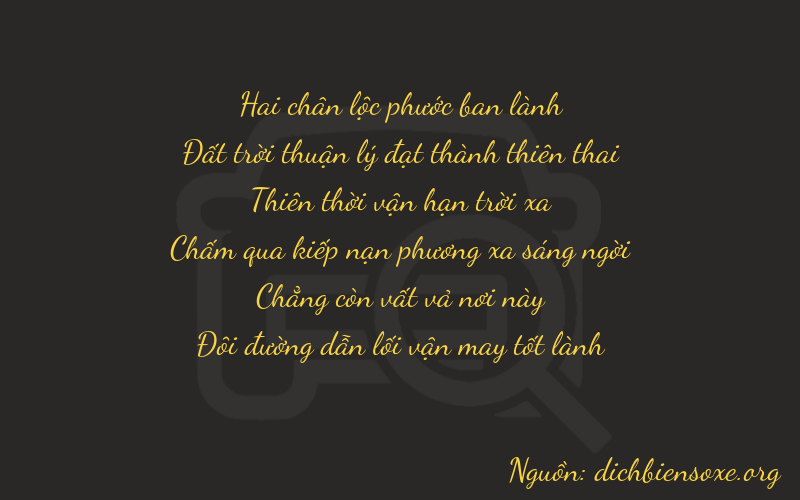 Thơ dịch biển số xe 26702