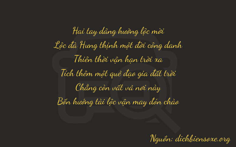 Thơ dịch biển số xe 26704