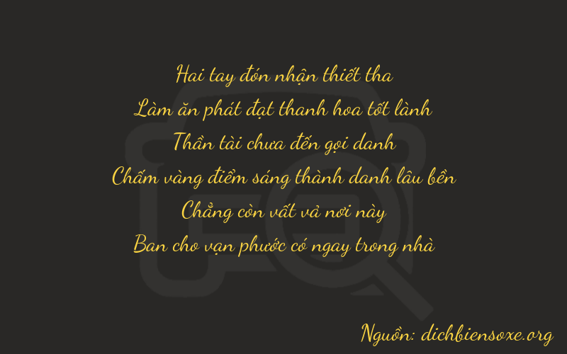 Thơ dịch biển số xe 26708
