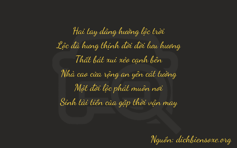 Thơ dịch biển số xe 26715