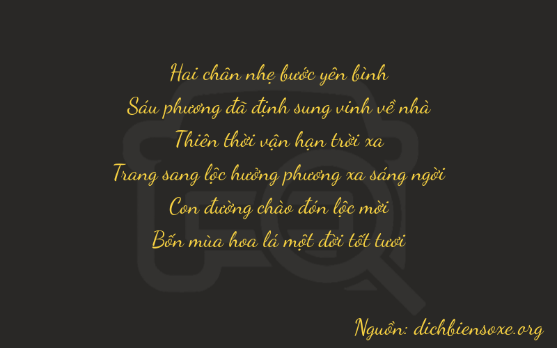 Thơ dịch biển số xe 26721