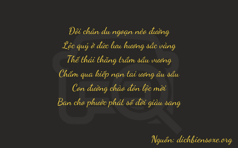Thơ dịch biển số xe 26728