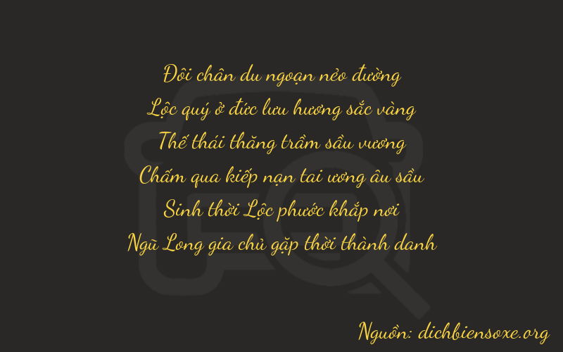 Thơ dịch biển số xe 26755