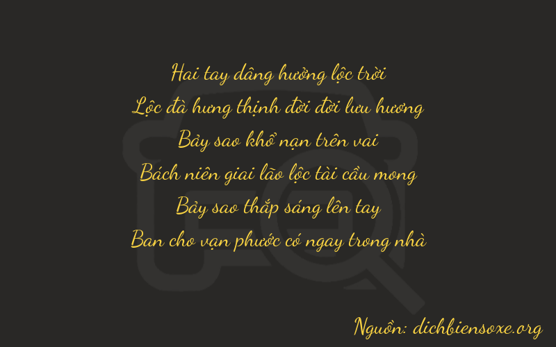 Thơ dịch biển số xe 26778