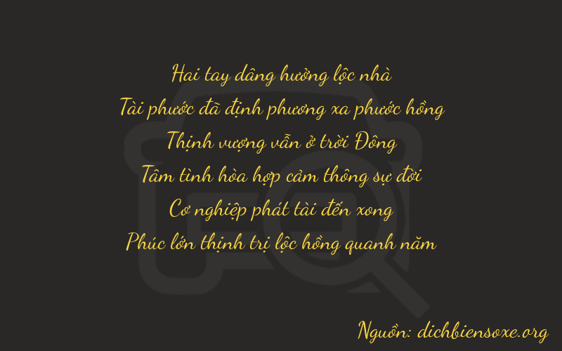 Thơ dịch biển số xe 26786