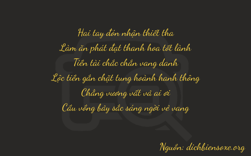 Thơ dịch biển số xe 26807