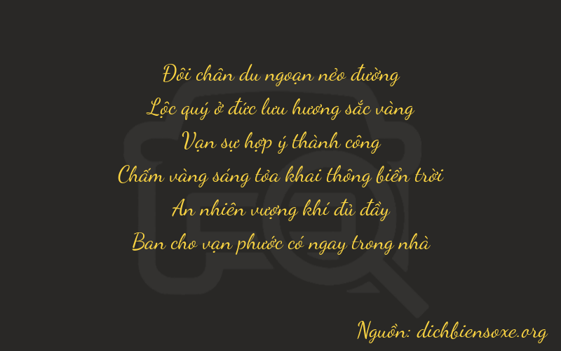 Thơ dịch biển số xe 26818