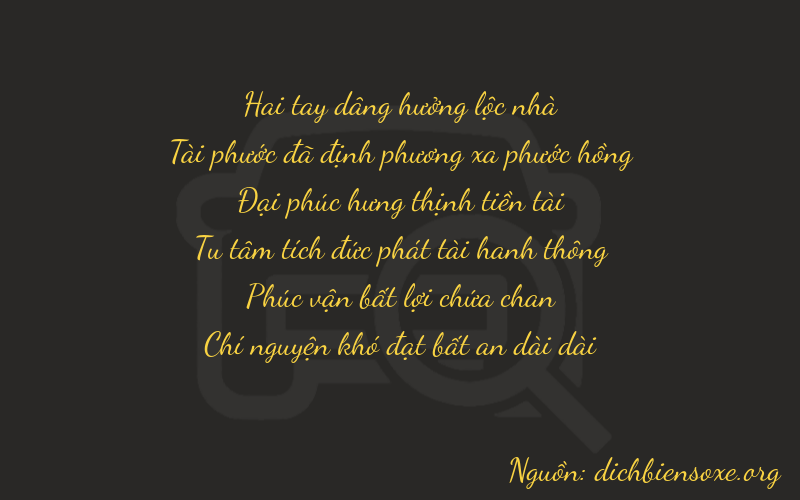 Thơ dịch biển số xe 26867